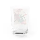 acaneの百合はらり Water Glass :back