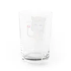 lifejourneycolorfulのMeow Water Glass :back