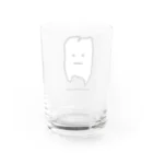 チャカさんと愉快な仲間達のおやしらずくん Water Glass :back