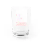 デビルうさぎのミンゴちゃん Water Glass :back