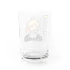 うつぼショップ！のコンテストゲージ 女の子を添えて サイリウムも添えて Water Glass :back