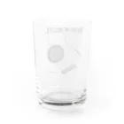 TACAのグッズ売り場のNo Guitar, No Life Water Glass :back