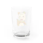 はちょっぷんのおじたぬき Water Glass :back