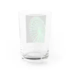 ゆかにゃんのネオンgreen Water Glass :back