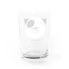 Graphicersのclock Tiny Dog Water Glass :back