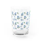 いろ もの かたちのブルーベリーのグラス Water Glass :back