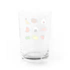 かっぱのありふれた人生のお弁当お弁当たのしいね♪ Water Glass :back