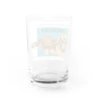 sorarunaのロングのダックスフンド Water Glass :back