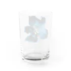 でおきしりぼ子の実験室のLily (Denim Colour) Water Glass :back