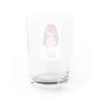 R-tanj-tanの可愛い女の子🎀♀コギャルちゃん Water Glass :back