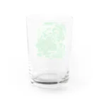 謎モノ店のとけたキャベツ Water Glass :back
