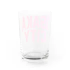 JIMOTOE Wear Local Japanの大阪市 OSAKA CITY Water Glass :back