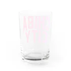 JIMOTOE Wear Local Japanの千葉市 CHIBA CITY Water Glass :back