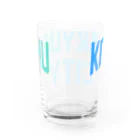 JIMOTO Wear Local Japanの北九州市 KITAKYUSHU CITY Water Glass :back