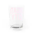 JIMOTOE Wear Local Japanの新潟市 NIIGATA CITY Water Glass :back