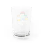 Umi Amaoto のねことまめズ Water Glass :back