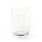 hirakoのアマビエちゃんお願いしますよ Water Glass :back