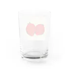 yukimalの赤いイチゴ Water Glass :back