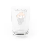 旅々PHOTOのどれっさーぱんだ Water Glass :back