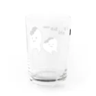 チャカさんと愉快な仲間達の親不知が虫歯さん Water Glass :back