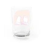 takatamahoの２匹 Water Glass :back