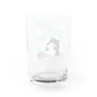 ハチワレ屋のハチワレ猫グラス Water Glass :back