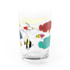 kasugaDNの海水！熱帯魚グラス/color Water Glass :back