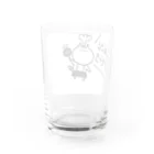 thenortonのニャンから Water Glass :back