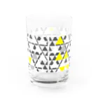 MaiKeLの四重の鱗模様のグラス[黄色] Water Glass :back