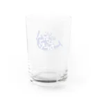 BowWorksのおいしいくじらがたべたい Water Glass :back