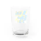 エルフ はるのBlueYELLOW Water Glass :back