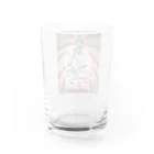 卍鮭＾ゑ＾鮭卍のオーラじじい グラス反対面