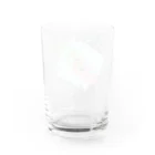 Wildflowerの手と手 Water Glass :back