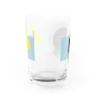 トンネルのむこうのトンネルくんグラス Water Glass :back