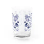 Shibuya Ayumiの花柄 Water Glass :back