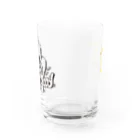 GisGOODのG IS GOOD logo & skull Water Glass :back