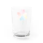 jiminyのハートのクローバー Water Glass :back