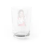 momo_pocochaのももグッズ Water Glass :back