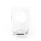 YukaHAMAMOTOのひょっこりうさちゃんとぺっちゃん Water Glass :back