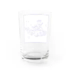 横山カルロス拓実の犬と車 Water Glass :back