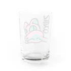 明日のねこちゃん Water Glass :back