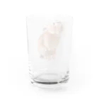 ファッションセンターつぶあんのつぶあんグラス Water Glass :back