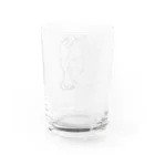 露店そなえ解放区のマヌルネコ Water Glass :back