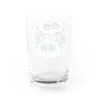 38_のもふもふないきもの Water Glass :back