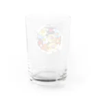 まめるりはことりの三密です！むちむち鳥まみれ【まめるりはことり】 Water Glass :back