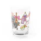 あとりえピノコのパリモードトイプーちゃん Water Glass :back