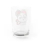 うらめし屋　の福犬ちゃん　タケかご Water Glass :back