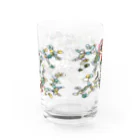 tokeisou / 切り絵の切り絵 / 離々の花かんむり Water Glass :back