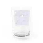 ナイロドノのぎゅうぎゅうオオサンショウウオ　ヴァイオレット Water Glass :back