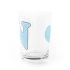ユウィズのラブカップルくま🧡N Water Glass :back